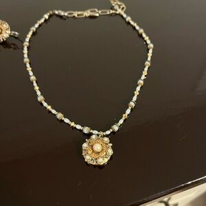 Michal Golan Beaded Necklace with Pendant